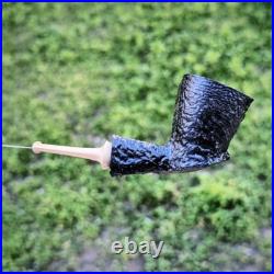Small Handcrafted Smoking Pipe Authentic Smoking Pipe Bog Oak (Morta)