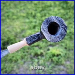 Small Handcrafted Smoking Pipe Authentic Smoking Pipe Bog Oak (Morta)
