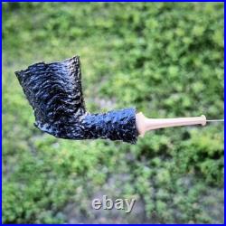 Small Handcrafted Smoking Pipe Authentic Smoking Pipe Bog Oak (Morta)