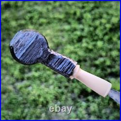 Small Handcrafted Smoking Pipe Authentic Smoking Pipe Bog Oak (Morta)