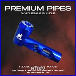 Smoke Shop Pipe Wholesale Bundle 10PCS Premium Smoking Pipes for Retailers