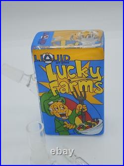 Smoking LUXURY Glass Pipes LUCKY FARMS Brand New