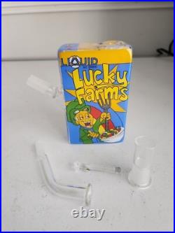 Smoking LUXURY Glass Pipes LUCKY FARMS Brand New