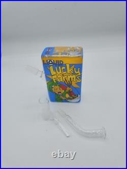 Smoking LUXURY Glass Pipes LUCKY FARMS Brand New