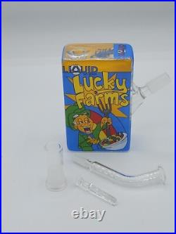 Smoking LUXURY Glass Pipes LUCKY FARMS Brand New