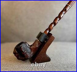 Smoking Pipe DRAGON CLAW Tobacco Pipe Wooden Pipe Tobacco bowl Christmas gift