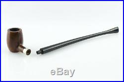 Smoking Pipe pipes PETERSON OF DUBLIN Churchwarden silver Barrel long smooth