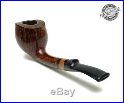 Smoking Pipes Wooden Carved Collectible (Extended Sank with Briar Ring Stem)