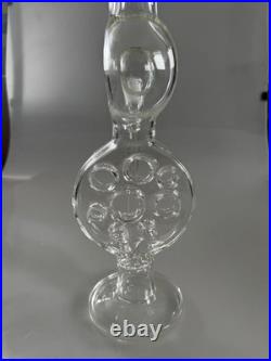 Smoking Pipes swiss bong 16 inch 18mm joint new design Irregular hole