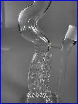 Smoking Pipes swiss bong 16 inch 18mm joint new design Irregular hole