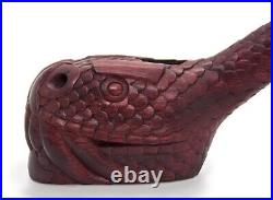 Smoking pipe Exclusive Aztec culture snake