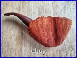 Smoking pipe freehand Bushfire No. 1 handmade 9mm filter
