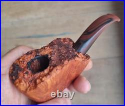 Smoking pipe freehand Bushfire No. 1 handmade 9mm filter