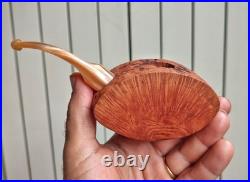Smoking pipe freehand Submarine No. 1 handmade briar- no filter