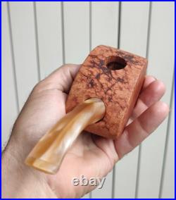Smoking pipe freehand Submarine No. 1 handmade briar- no filter