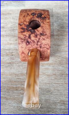 Smoking pipe freehand Submarine No. 1 handmade briar- no filter