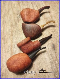 Smoking pipe freehand Submarine No. 1 handmade briar- no filter