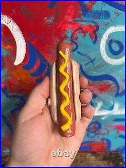 Smoking pipe/ hot dog/ ceramic/ weird/ bong/ pipe