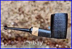Smoking tobacco Pipe made by Bog Oak (Morta) 100% Handcrafted