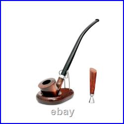 Smoking tobacco gandalf pipe with stand and tamper for beginner smoker