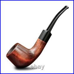 Smoking tobacco handmade wooden pipe set with tamper and stand Sherlock style