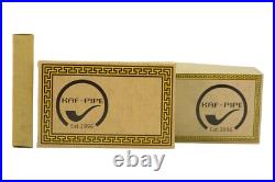 Smoking tobacco handmade wooden pipe set with tamper and stand Sherlock style