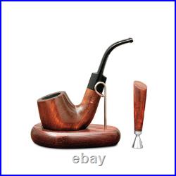 Smoking tobacco wooden handmade pipe Sherlock Holmes classic pipe