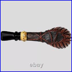 Smooth Engraved Dracaena Freehand Tobacco Smoking Briar Pipe By Master Kucera