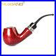 Smooth_Freehand_Pipe_Briar_Classic_Tobacco_Smoking_Pipe_Bent_Stem_Silver_Band_01_qob