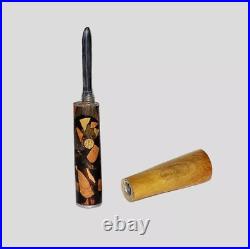 Smooth-rusticated Horn Briar Smoking Pipe Kit- Leontev- Briar Tobacco Pipe