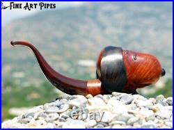 Snoopy Briar Wood Tobacco Smoking Pipe Bust M-249 by Oguz Simsek