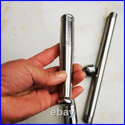 Stainless steel smoking old-fashioned pipe fitness equipment outdoor sports 60cm