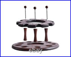 Stand for 9 smoking pipes and Tobacco Jar Fashioned NEW Display Holder Rack KAF