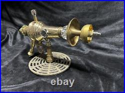 Steampunk Ray Gun Smoking Pipe Metal & Glass Sci-fi Prop Spaceman Call of Duty