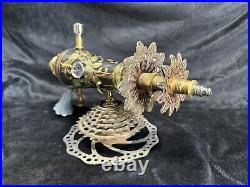 Steampunk Raygun Smoking Pipe Metal & Glass Sci-fi Prop Spaceman Dieselpunk Art