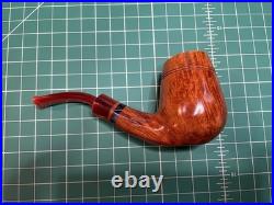 Stefano Santambrogio Bent Egg Tobacco Pipe