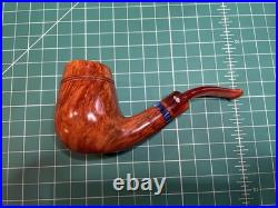Stefano Santambrogio Bent Egg Tobacco Pipe