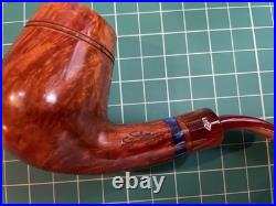 Stefano Santambrogio Bent Egg Tobacco Pipe