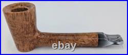 Stubby Dublin Smoking Briar Pipe withAcrylic Stem Beveled Rim by Whitaker Werks
