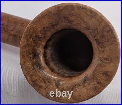 Stubby Dublin Smoking Briar Pipe withAcrylic Stem Beveled Rim by Whitaker Werks