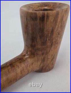 Stubby Dublin Smoking Briar Pipe withAcrylic Stem Beveled Rim by Whitaker Werks
