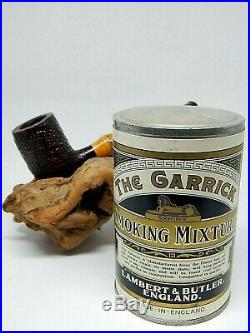 THE GARRICK 1960's SMOKING MIXTURE 4oz SEALED CUTTER TOP TIN-ULTRA RARE
