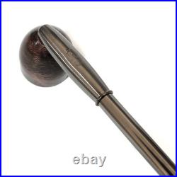 TSUGE Black Ship Briar Kiseru Tobacco Smoking Pipe Sand Smooth Japan NEW