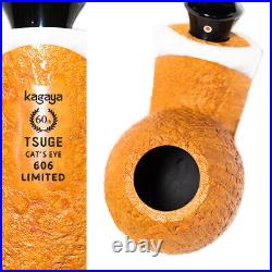 TSUGE CAT'S EYE 606 Sandblast Tobacco Smoking Pipe