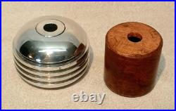 Thoro-Kleen Aluminum Radiator Tobacco Pipe WithUnsmoked Briar Bowl & New Stem