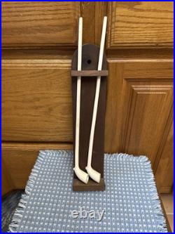 Tobacco Clay Tavern pipe shelf smoking White colonial Pottery Wood 16