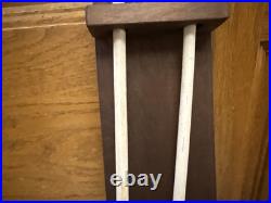 Tobacco Clay Tavern pipe shelf smoking White colonial Pottery Wood 16