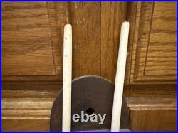Tobacco Clay Tavern pipe shelf smoking White colonial Pottery Wood 16