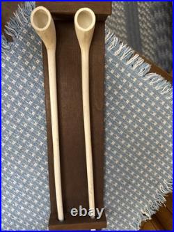 Tobacco Clay Tavern pipe shelf smoking White colonial Pottery Wood 16