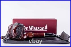 - Tobacco Pipe, Hand Carved, Fits 9mm Filter, Collectable Series, Comes with